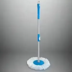 Heavy Duty Mop Rod Stick with 1 Refill – 360° Rotating Floor Cleaning Pole ( default, OS )
