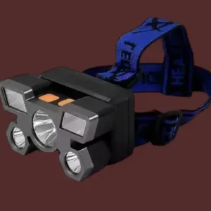 Original 5 LED USB Rechargeable Headlamp – Outdoor Headlight ( default, standard )