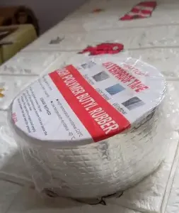 Self-Adhesive Heat Reflective Aluminum Foil Duct Tape Roll (0.9mm) High Temp, Waterproof, Insulation Resistant ( default, Standard ).
