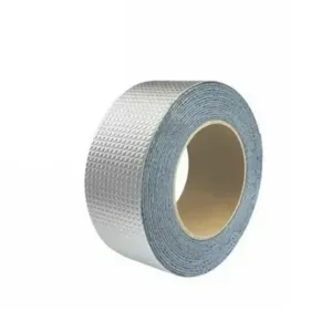 Self-Adhesive Heat Reflective Aluminum Foil Duct Tape Roll (0.9mm) High Temp, Waterproof, Insulation Resistant ( default, Standard ).