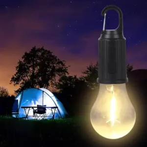 Rechargeable Camping Lights for Tents LED Camping Tent Lantern 3 Lighting Modes Tent Lamp Portable Emergency Camping Lights with Clip Hook for Camping Hiking Fishing, Backpacking (1 Pc) ( def