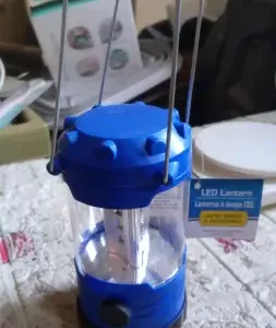 Camping Lantern LED Light | Waterproof & Portable | Battery Operated ( default, Standard ).