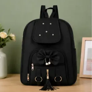Lightweight Casual School, College & Travel Backpack for Women ( black, OS )