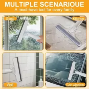 3-in-1 Spray Glass Wiper Cleaner for Home and Car ( default, Standard )