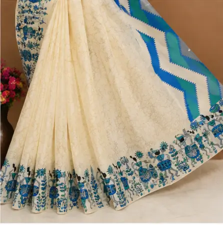 UWDUiIq7jruU2s4x4jHjmi7ZI1bpgt57fSMA4lMU.webp Silk Saree with Blouse, Khadi Silk Designer Printed Saree for Women, 1 Pc ( white, Free Size )
