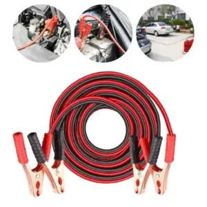 500AMP Booster Cable – Heavy-Duty Car Battery Jumper Cable with Insulated Clamps ( multicolor, OS )
