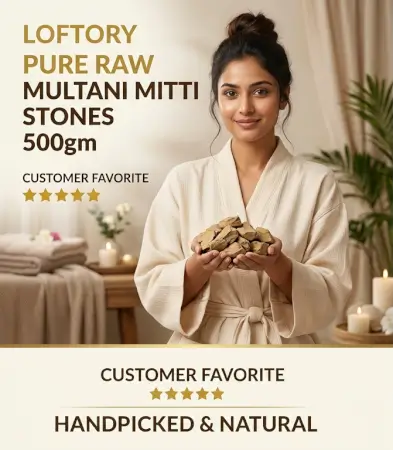 YXLULxFVcgzN1MsmIJPpsesuJ0yIxZHOCWKBhj7c.webp Multani Mitti-1kg Fuller's Earth Clay stone ( default, OS )