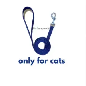 Pet Fantasy Nylon Cat Collar and Leash Set – Blue ( default, Standard )
