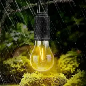 Rechargeable Camping Lights, Waterproof LED Tent Lights with USB Cable, 3 Modes Hanging Camping Lantern, Hanging Lamp for Hiking, Emergency, Camping, Household, Car Repairing(1PCS) ( default,