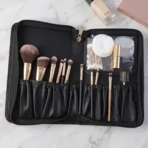 Premium Floral Makeup Organizer Bag | Waterproof Cosmetic Storage Pouch with Zipper | Travel Toiletry & Skincare Organizer for Women ( multicolor, OS )