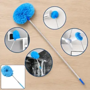 Extendable Microfiber Cleaning Duster – 83.5 cm Soft Round Head ( default, OS )