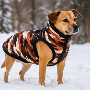 Dog Winter Jacket & Coat for Large Dogs – 24 Inch Warm Padded Waterproof Pet Jacket ( default, OS )